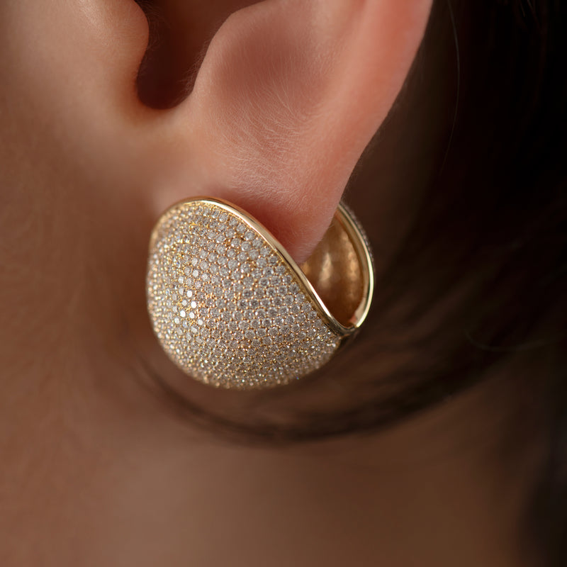 Diamond-Pave-Chunky-Ball-Statement-Earrings-Closeup-Back