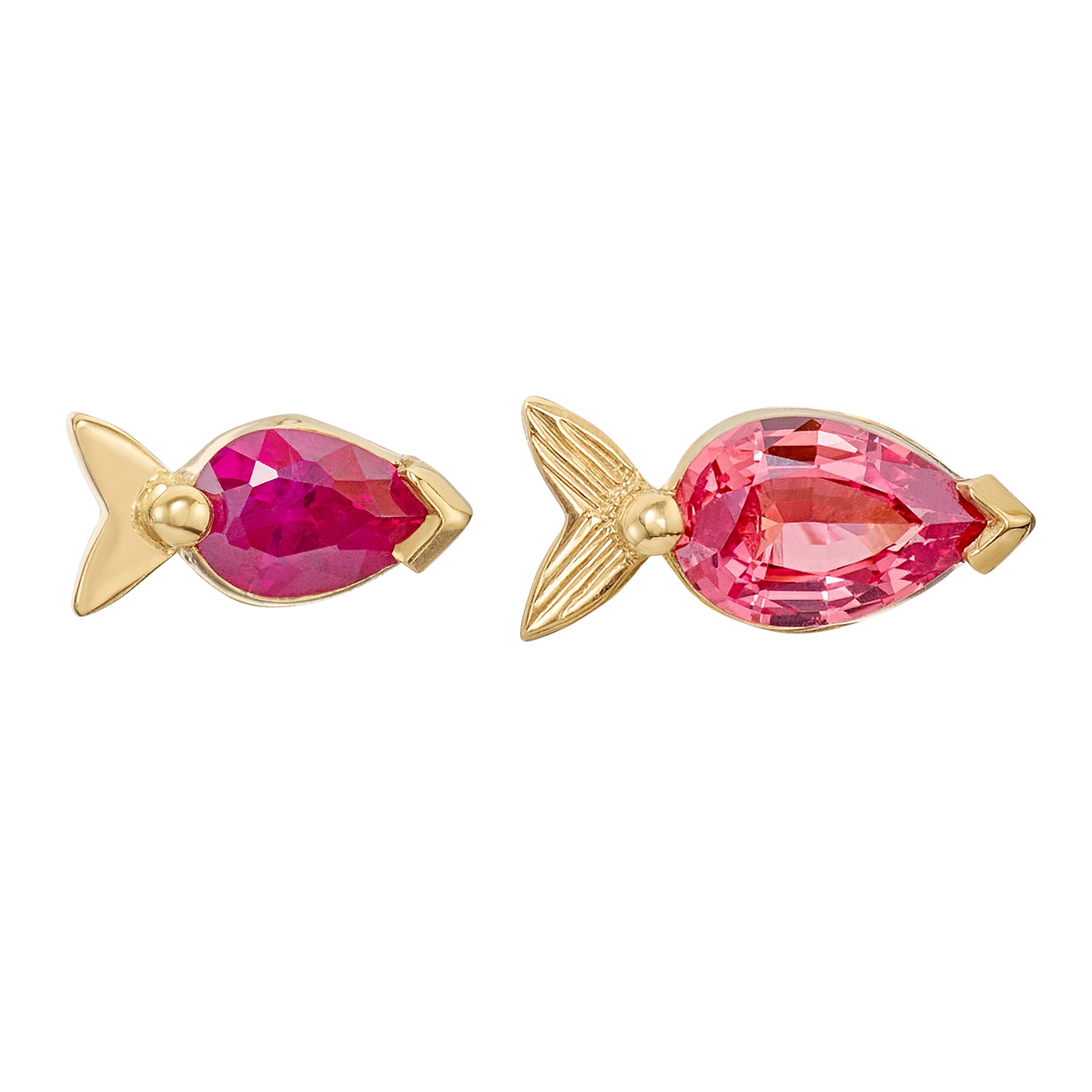 Fish-Stud-Earrings-in-Ruby-or-Padparadscha-Sapphire-Packshot