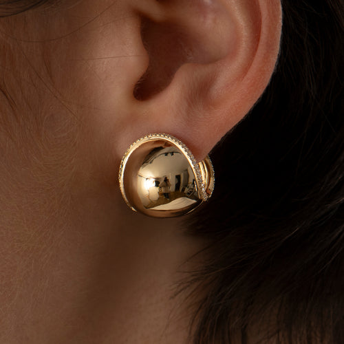 Gold-_-Diamond-Moon-Ball-Earrings-Closeup-Front