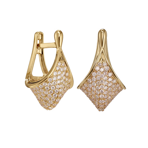 Gold-and-Diamond-Pave-Modern-Huggie-Earrings-Packshot