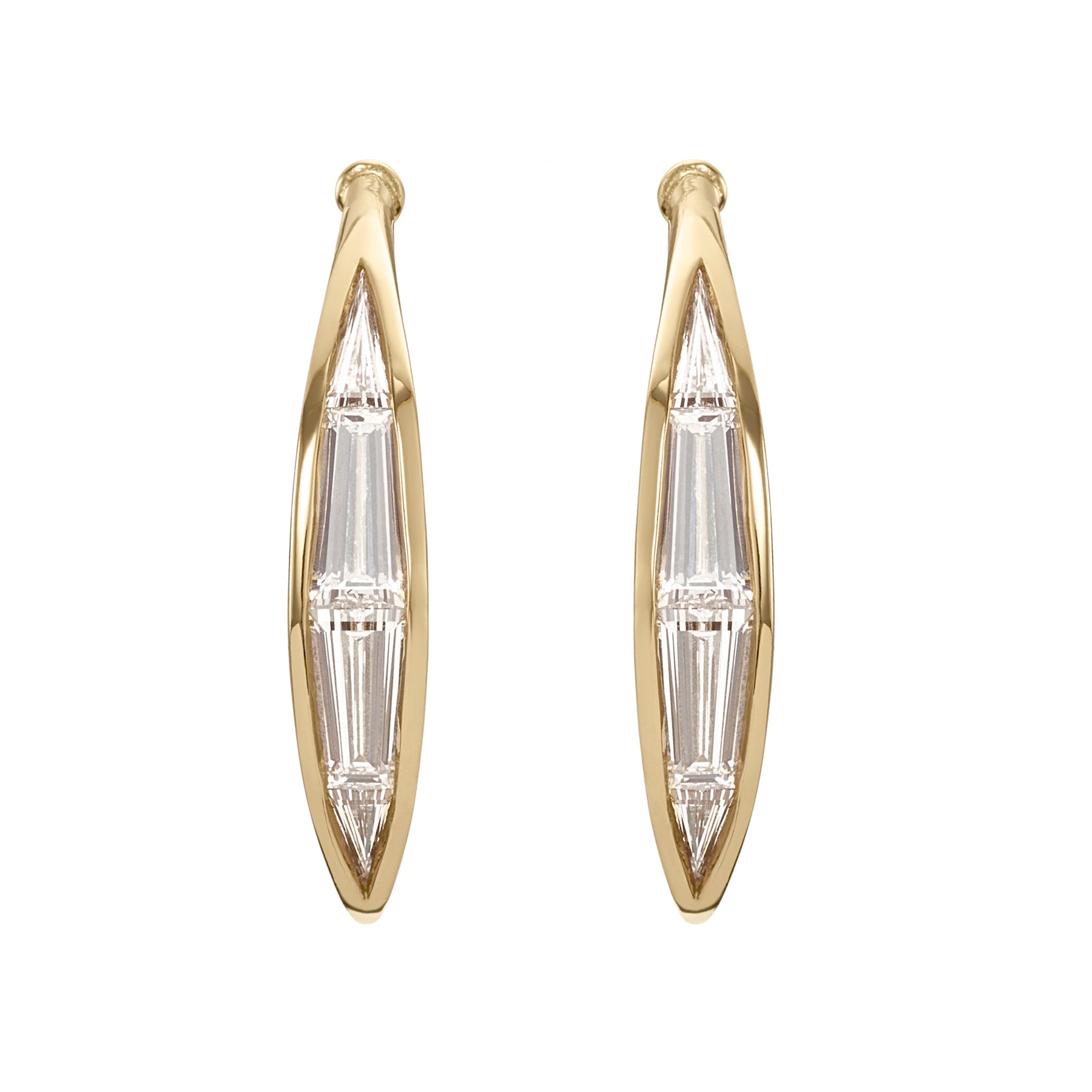 Tapered-Baguette-Diamond-Curved-Stud-Earrings-Front-Packshot