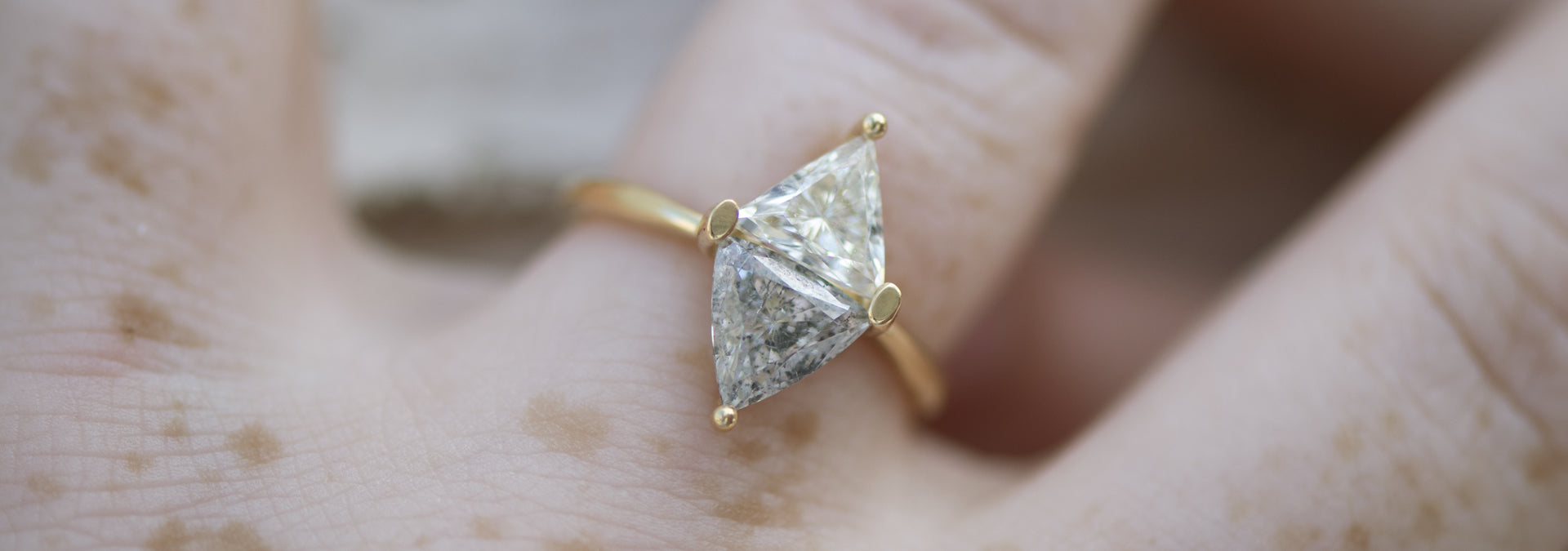 Trillion Diamond Rings