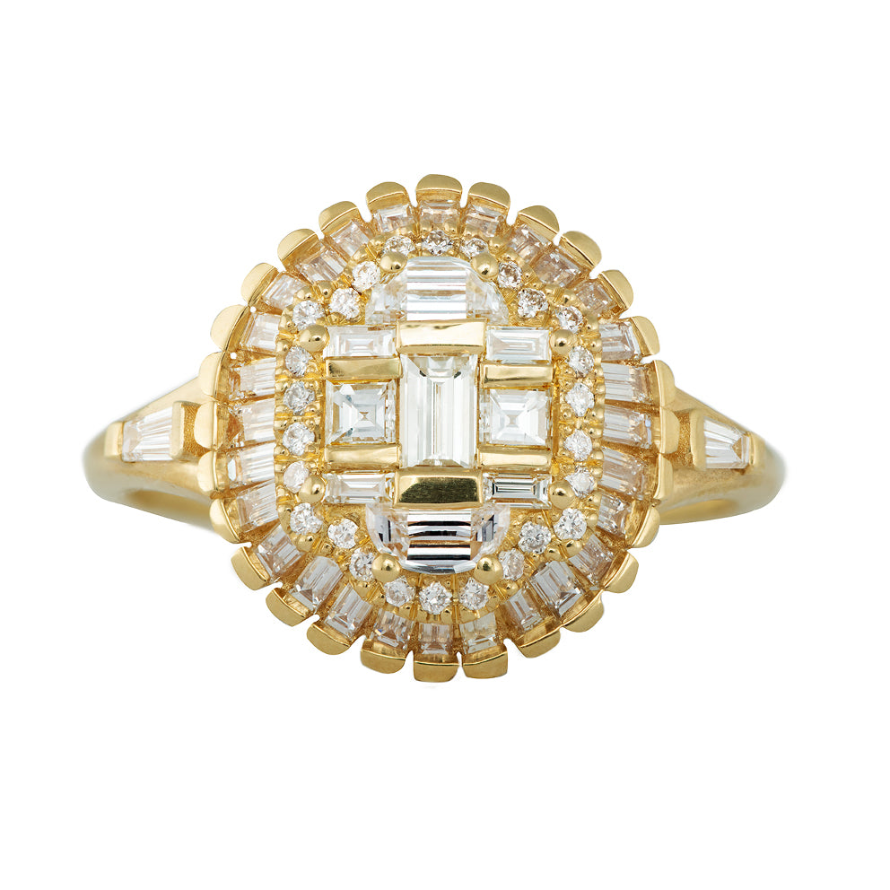 Art Deco Diamond Mask