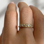 Tribal-Bar-Ring-with-Triangle-Cut-Diamonds-in-18k-Solid-Gold-video