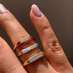 Minimalist-Engagement-Ring-with-OOAK-Long-Baguette-Diamond-video