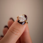 Art-Deco-Engagement-Ring-with-Asymmetrical-Baguette-Diamonds-solid-gold-18k