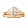 Art Deco Wedding Ring Set