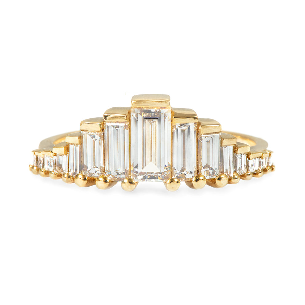 Baguette Cut Diamond Ring