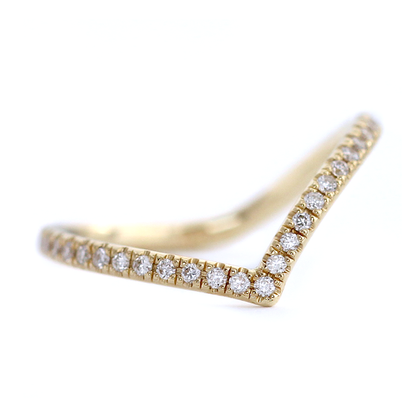 Gold Chevron Band