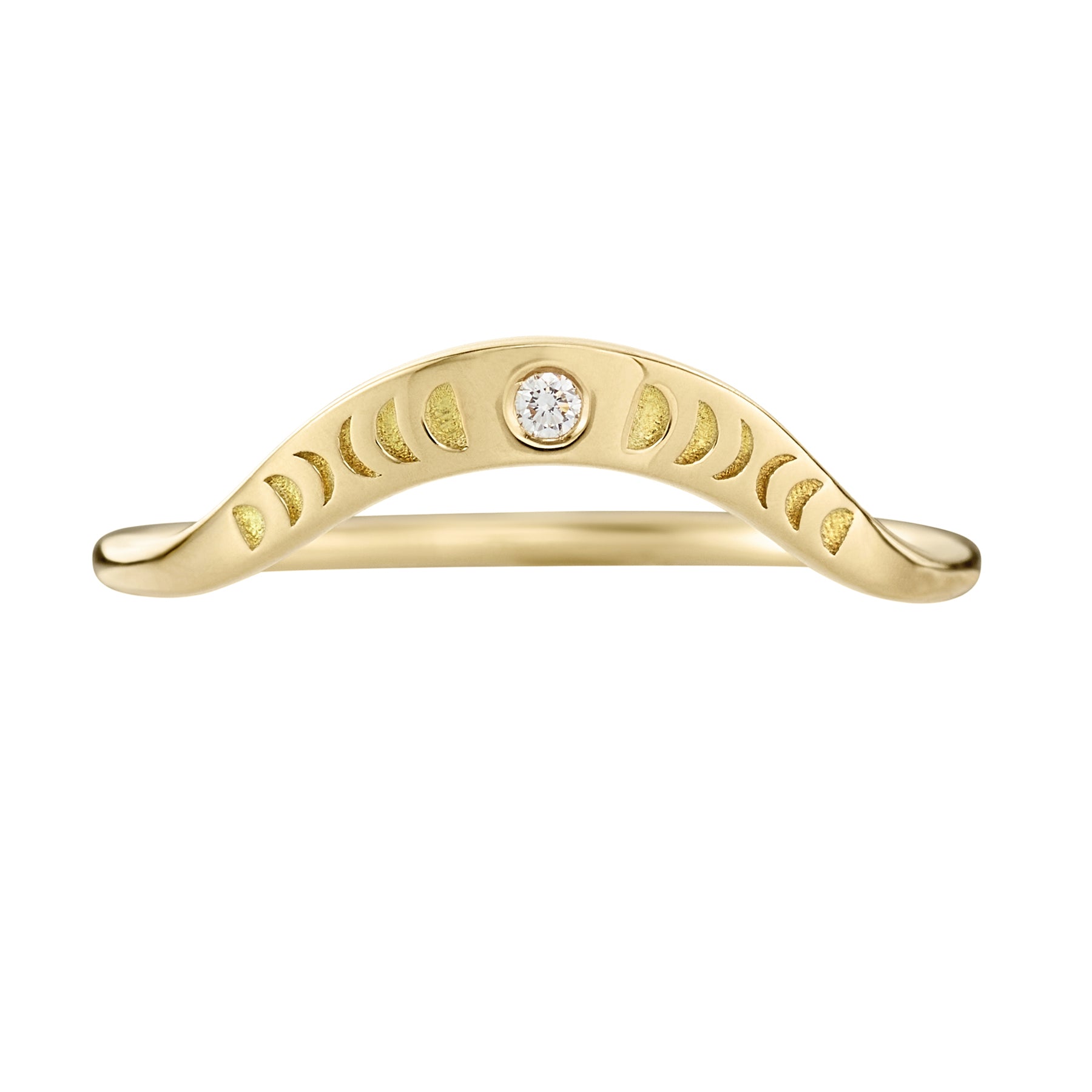 Curved-Moon-Phase-Wedding-Band-closeup