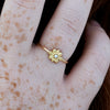 Dainty-Gold-Flower-Ring-Seed-Pearl-Ring-top-shot-closeup