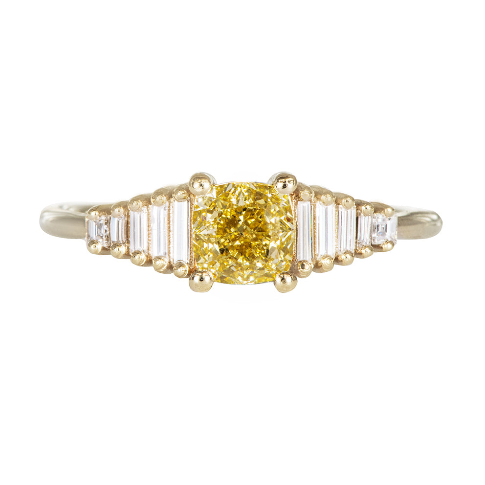 Fancy Yellow Diamond Ring