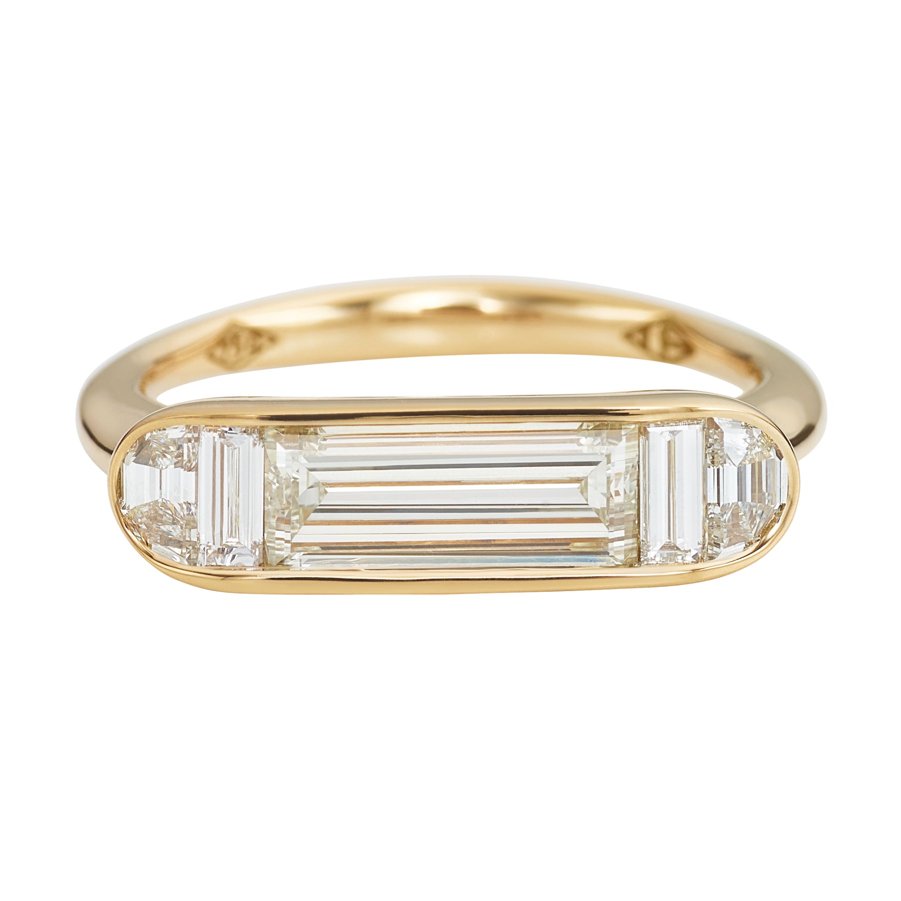 Framed-Horizontal-Engagement-Ring-with-Half-Moon-and-Baguette-Diamonds-closeup