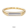 Minimalist-Engagement-Ring-with-OOAK-Long-Baguette-Diamond-closeup-0.62ct