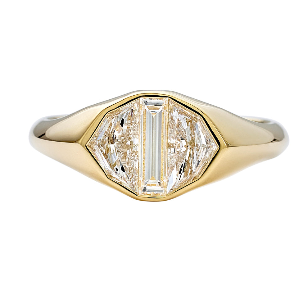 Modern-Signet-Ring-with-Cadillac-Cut-Diamonds-closeup
