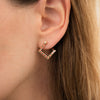 Pentagon-Hoop-Earrings-with-a-Geometric-Pattern-top-shot