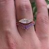 Lilac-Sapphire-Baguette-Curved-Tiara-Ring-video
