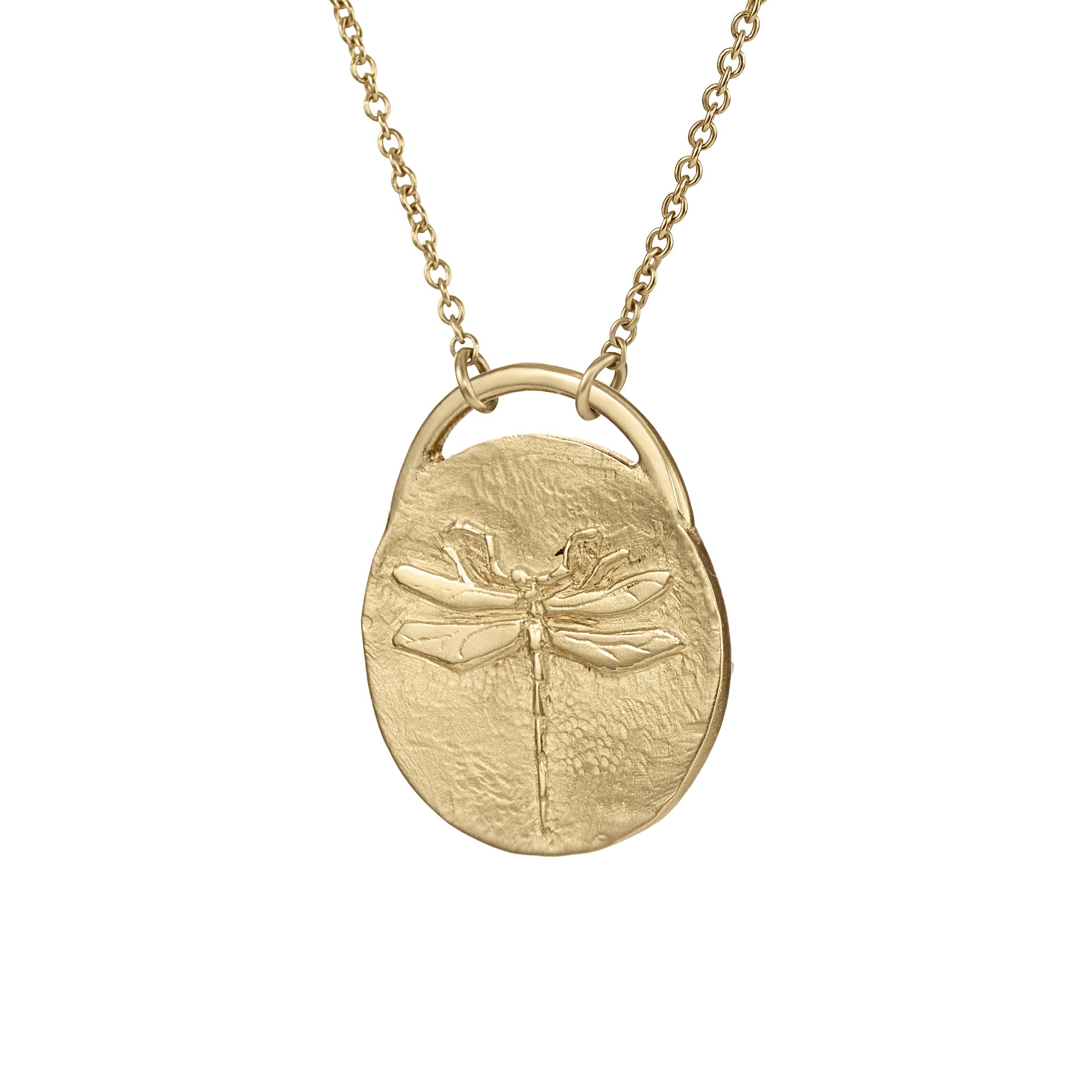 Dragonfly-Coin-Pendant-Necklace-in-14K-Gold-Packshot