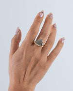 Asteria-9ct-Solitaire-Galaxy-Diamond-Engagement-Ring-Hand