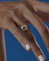 Bellflower-OOAK-Parti-Sapphire-_-Half-Moon-Diamond-Engagement-Ring-sparking
