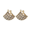 Black-_-White-Pave-Diamond-Plaid-Fan-Earrings-Packshot-Side