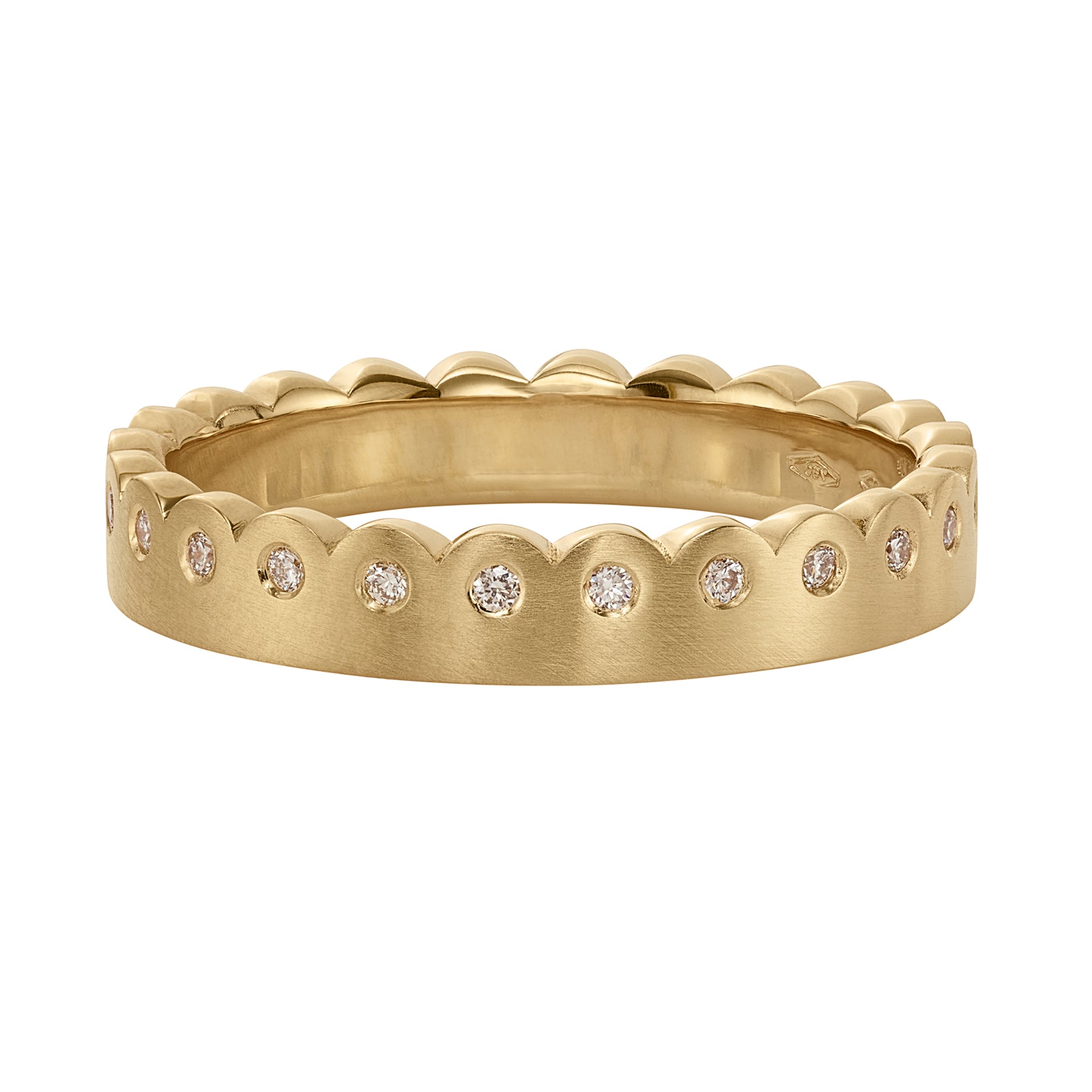 Diamond-And-Matte-Gold-Scalloped-Eternity-Band-Packshot-1