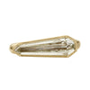Elongated-Shield-Cut-Diamond-Solitaire-Ring-with-PaveDetailing-Packshot-Front