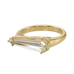Elongated-Shield-Cut-Diamond-Solitaire-Ring-with-PaveDetailing-Packshot-Side