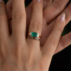 Black Baguette Diamond Eternity Ring - Black Wedding Band