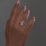Giza-Carre-Teal-Sapphire-Half-Moon-Diamond-Engagement-Ring-artemer