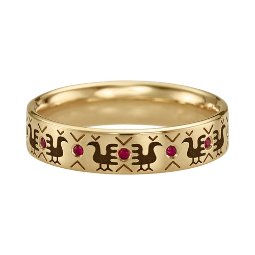 Gold-Embroidery-Pattern-Band-with-Roosters-_-Rubies-Packshot_a7f17046-eaf7-4312-a02c-acc8fd1f5eed