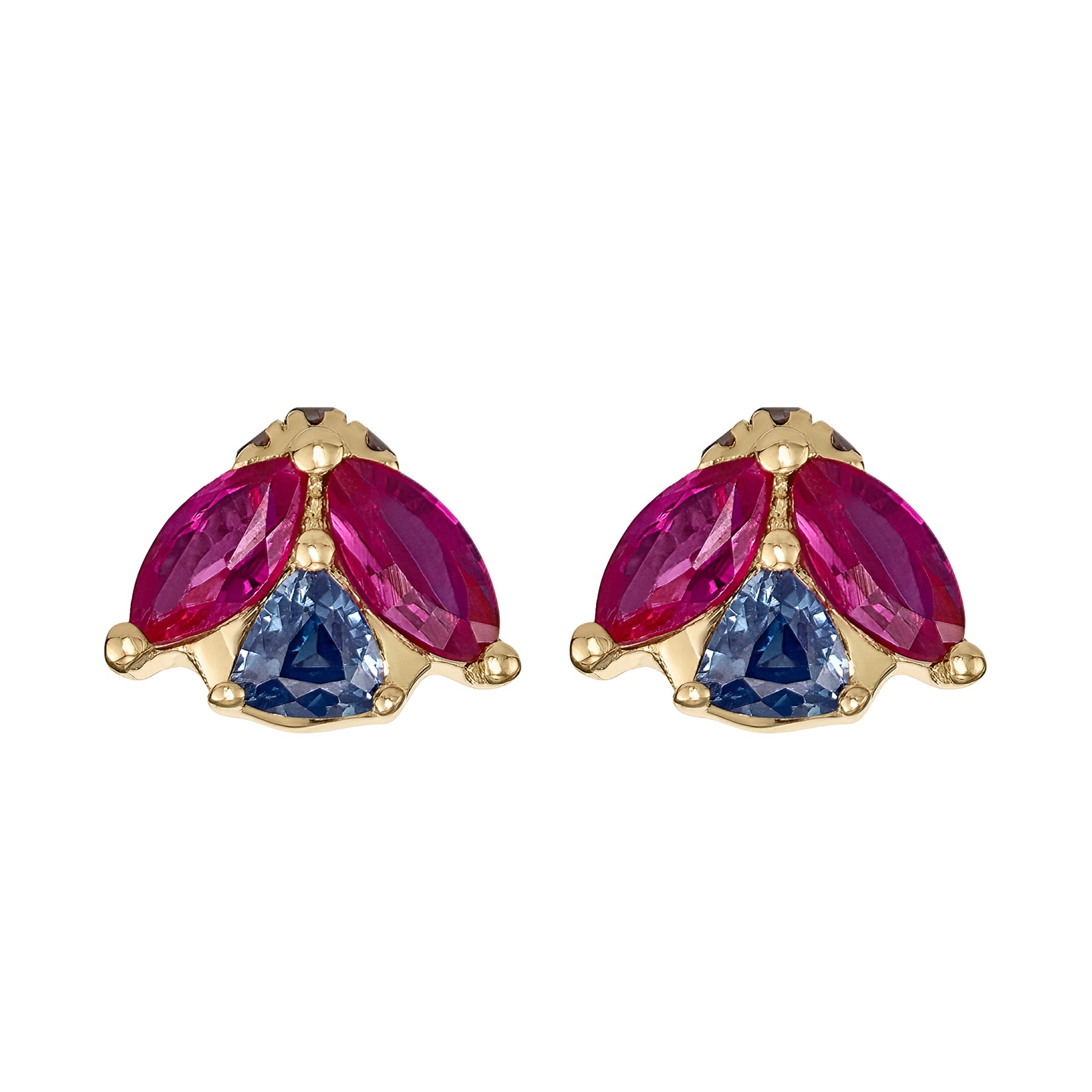 Ladybug-Ruby-Teal-Sapphire-Stud-Earrings-Packshot-3