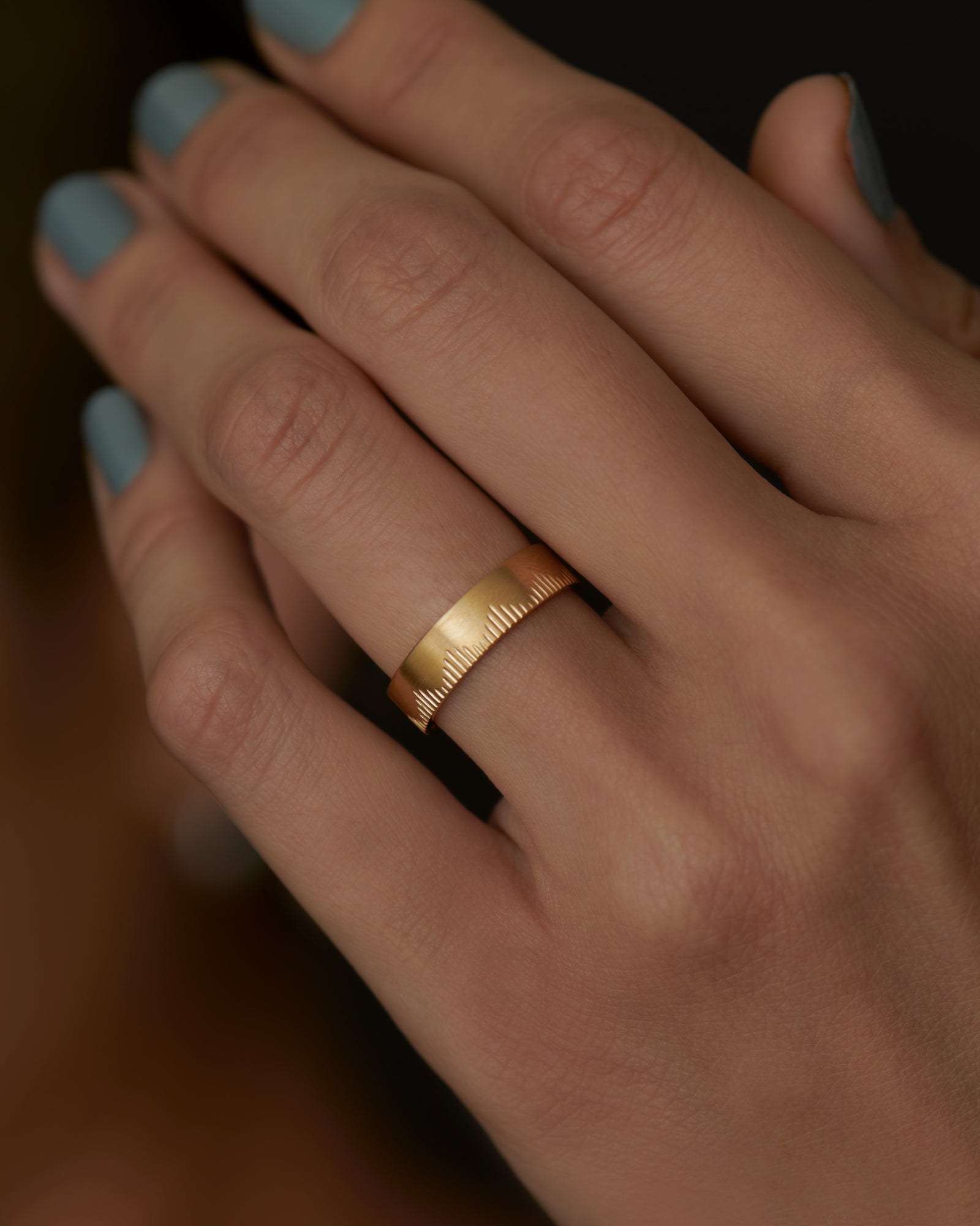 Three Rope Wedding Rings Matte wedding band | Honestweddingadvice.com