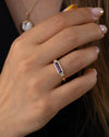 Mulberry-Spinel-_-Baguette-Diamond-Ring-in-18K-Gold-On-Model
