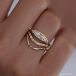    OOAK-Stream-Long-Marquise-Diamond-_-Gold-Engagement-Ring-IN-SET-0.6CT