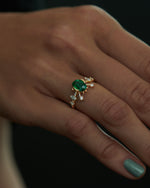 Oval-Emerald-Marquise-Brilliant-Diamond-Engagement-Ring-side-shot  1600 × 2000px
