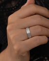 Platinum-Grid-Wide-Wedding-Band-Angled