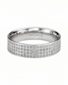 Platinum-Grid-Wide-Wedding-Band-GIF