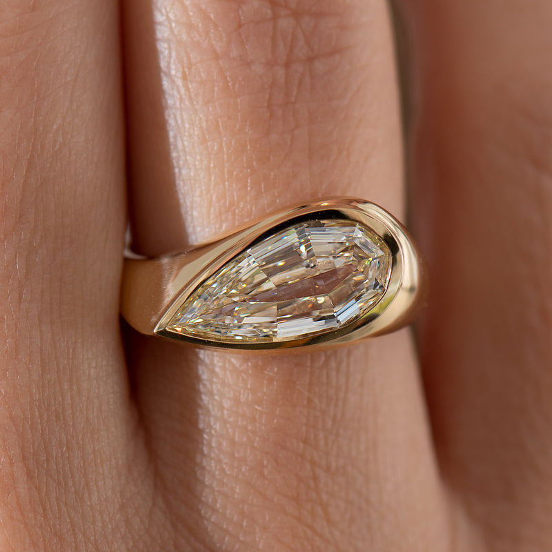 Step-Cut-Pear-Shape-Diamond-Solitaire-Ring-Closeup