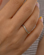 Teal-Sapphire-Modern-Stacking-Ring-Angle