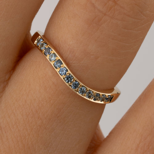 Teal-Sapphire-Modern-Stacking-Ring-Closeup