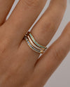 Teal-Sapphire-Modern-Stacking-Ring-Trio-On-Hand