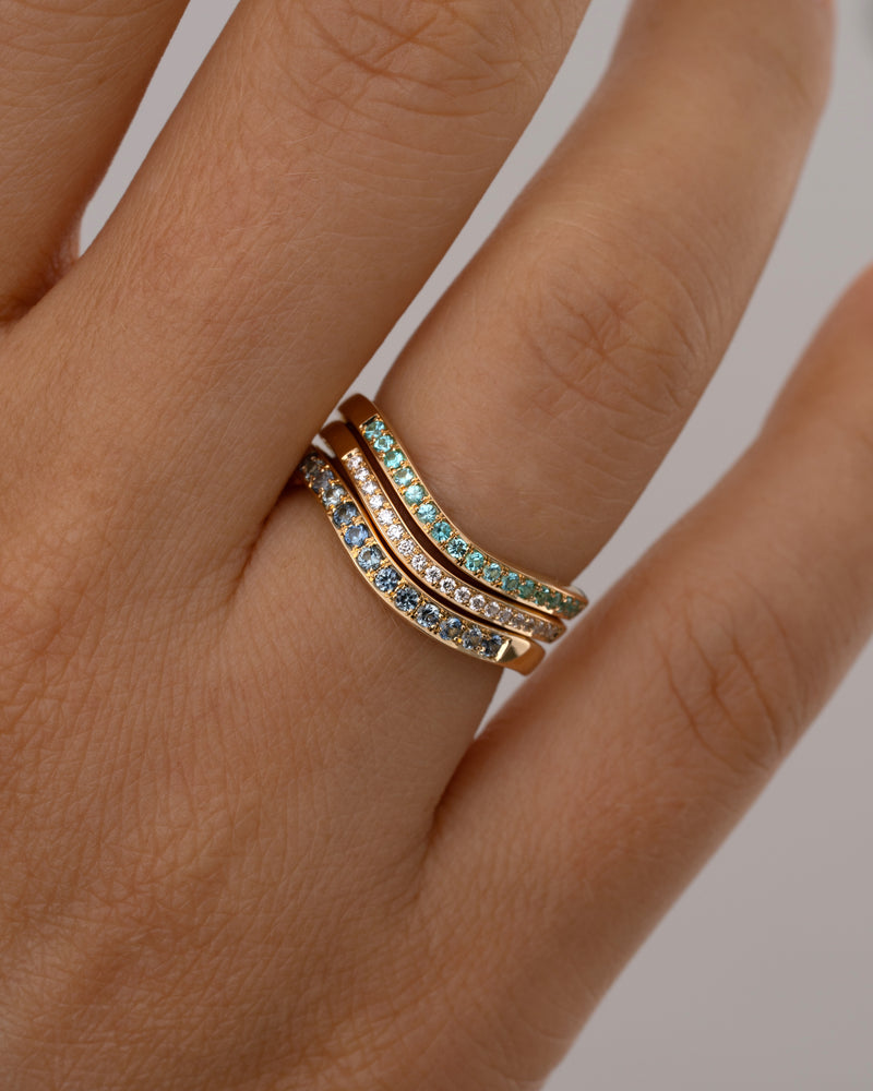 Teal-Sapphire-Modern-Stacking-Ring-Trio-On-Hand