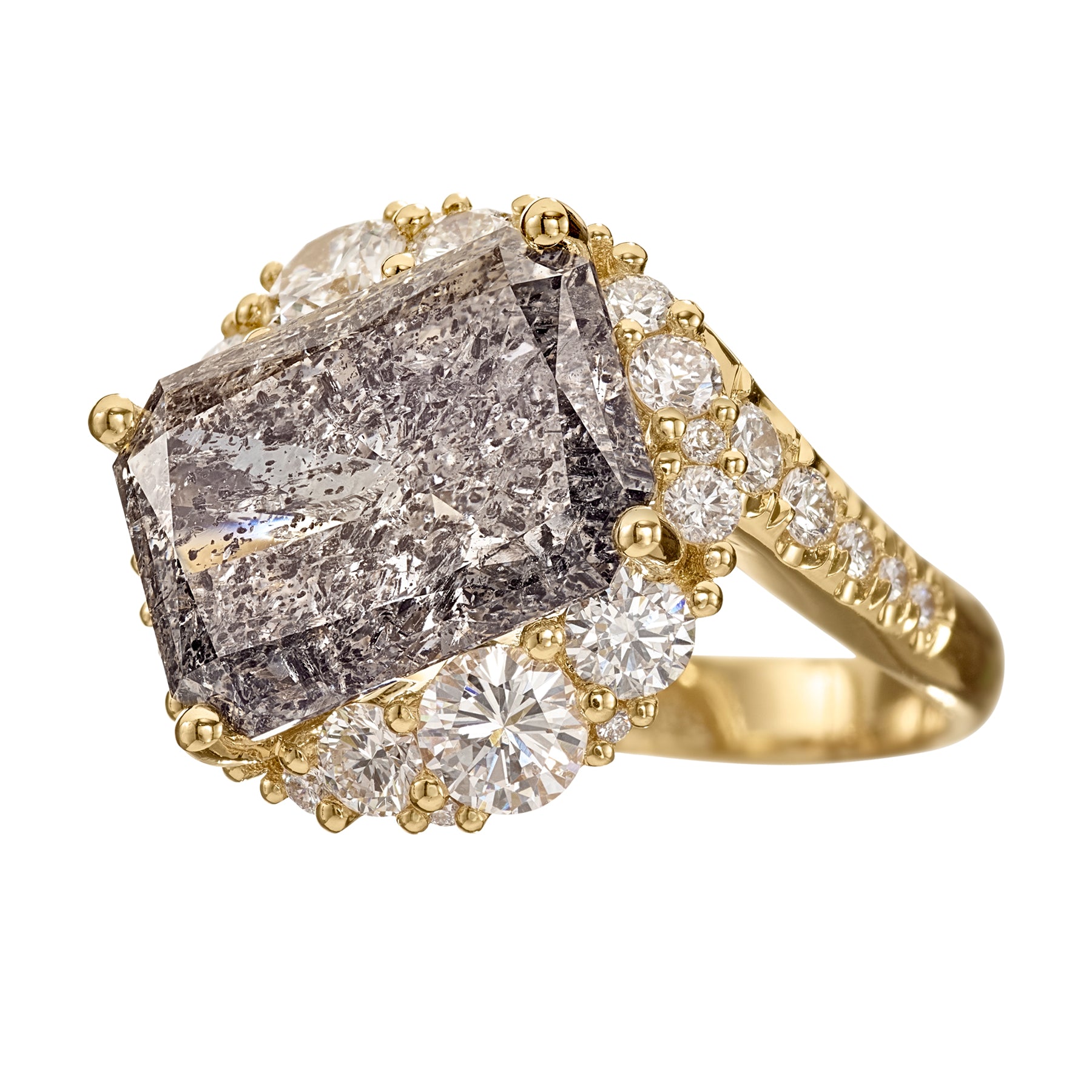 Vortex Galaxy Diamond Engagement Ring – ARTEMER