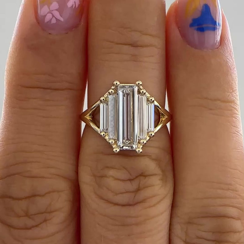 Symmetry-Engagement-ring-with-Five-Baguette-Cut-Diamonds-VIDEO-NEW