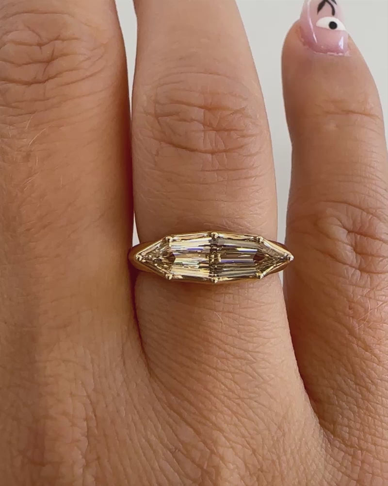 Fancy-Color-Marquise-Diamond-Solitaire-Ring-with-Pave-Detailing-VIDEO