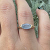 Blue-Mist-East---West-Oval-Milky-Sapphire-Ring-VIDEO