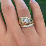 Longitude-18K-Gold-Marquise-Solitaire-Engagement-Ring-VIDEO-SET