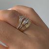 Solitaire Oval Diamond Engagement Ring - Elongated Oval Diamond Ring - OOAK