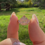 Cotton-Candy-Multicolor-Sapphire-Fan-Earrings-VIDEO